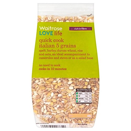 Waitrose Love Life Quick Cook Italienische 5 Getreide, 250 g von Waitrose Love Life