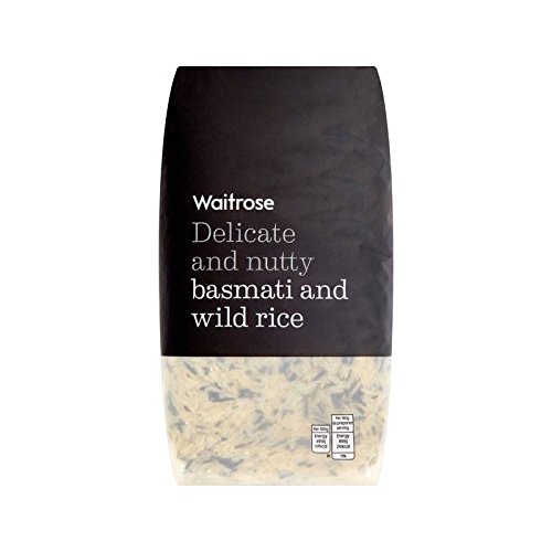 Basmati & Wildreis Waitrose 1 Kg - Packung mit 2 von Waitrose