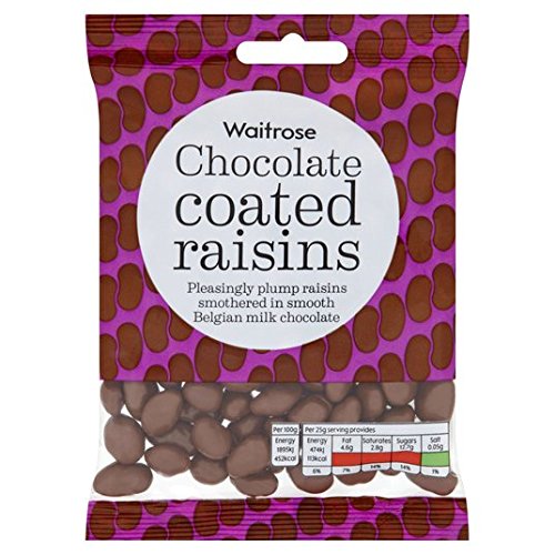 Belgische Milchschokolade Rosinen Waitrose 150g von Waitrose