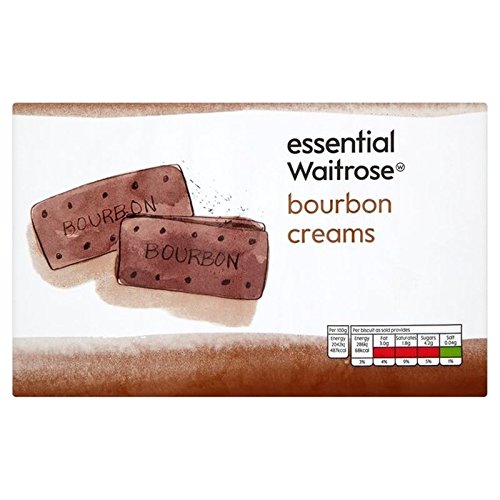 Bourbon Cremes Kekse Wesentliche Waitrose 400G (Packung mit 2) von Waitrose