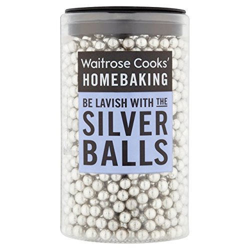 Cooks' Ingredients Silver Balls Waitrose 92g von Waitrose