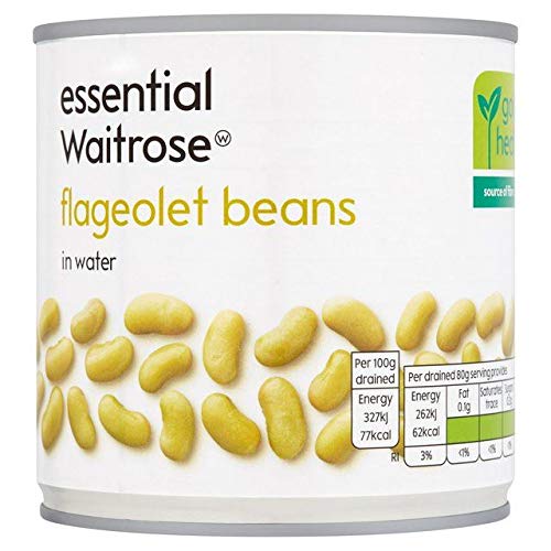 Essential Waitrose Flageolet Bohnen, 400 g von Waitrose