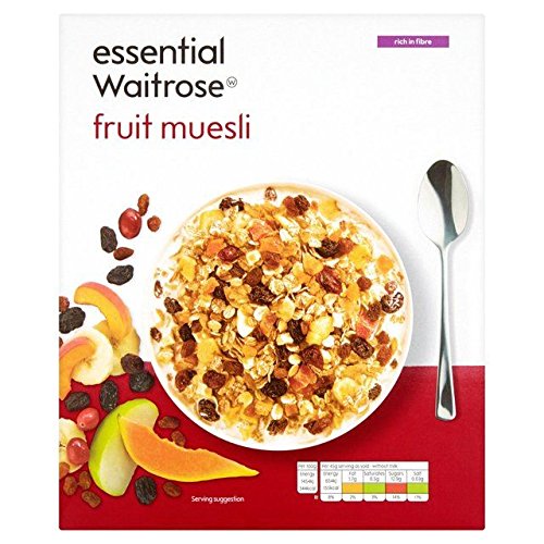 Essential Waitrose Fruit Muesli 500g von Waitrose