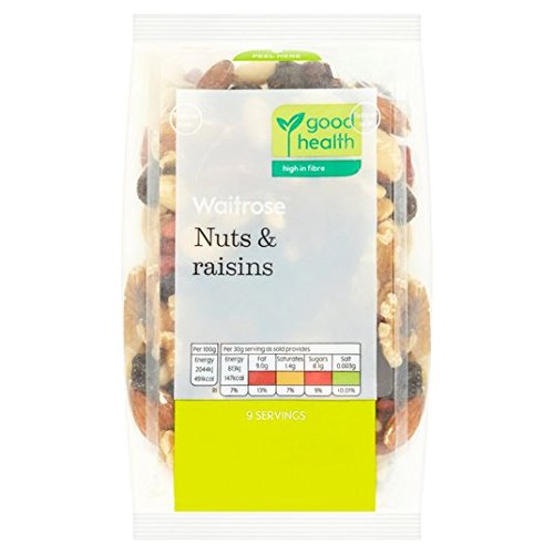 Gemischte Nüsse und Rosinen Waitrose Love Life 250g von Waitrose