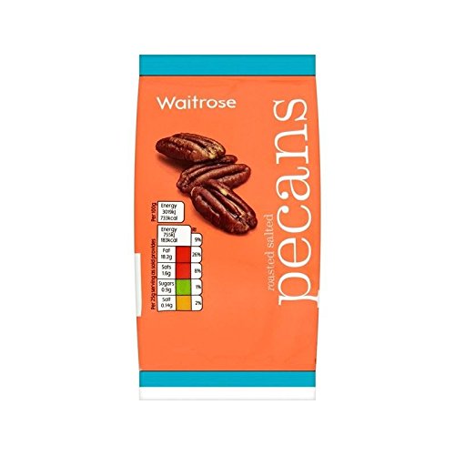 Geröstet Gesalzen Pekannüsse 100G Waitrose - Packung mit 2 von Waitrose