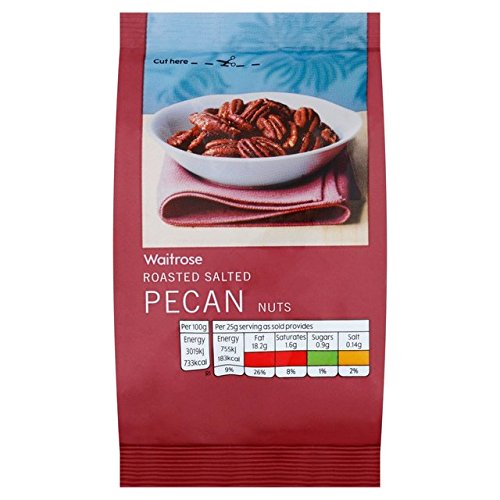 Geröstete gesalzene Pekannusüsse, 100 g Geröstete gesalzene Pekannusüsse, 100 g von Waitrose