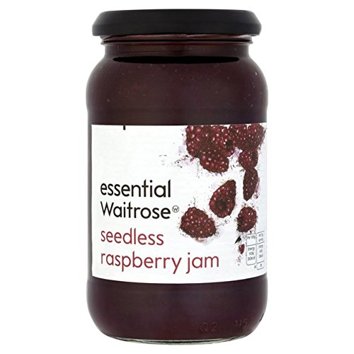 Kernlose Raspberry Jam wesentliche Waitrose 454g von Waitrose