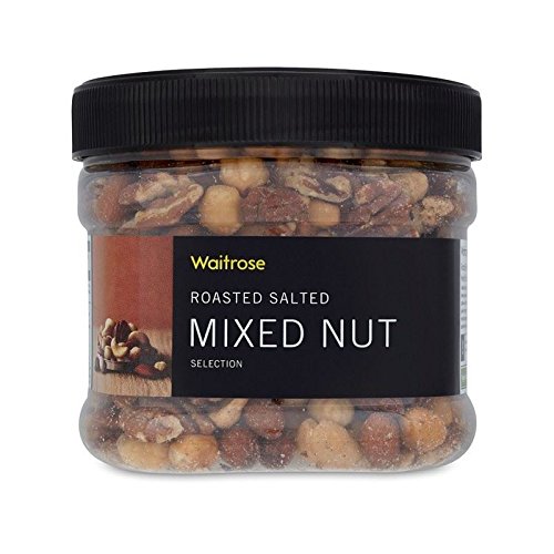 Luxus Gemischten Gerösteten Nüssen Waitrose 400G Gesalzen - Packung mit 2 von Waitrose