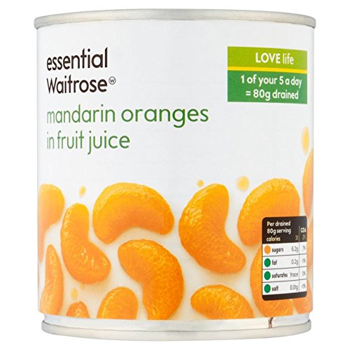 Mandarin Orangen in Fruchtsaft wesentliche Waitrose 295g von Waitrose
