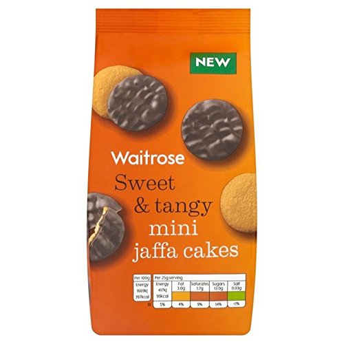 Mini-Jaffa Cakes Waitrose 125G (Packung mit 6) von Waitrose