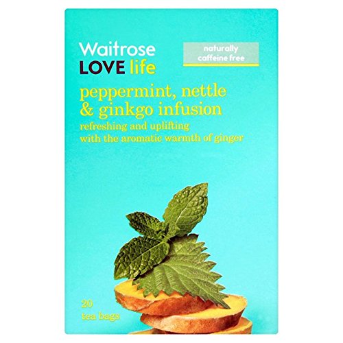 Pfefferminze, Brennnessel & Gingko Infusions Teebeutel 20 Waitrose Love Life 30g von Waitrose