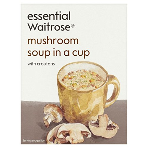 Pilzbecher Suppe Essential Waitrose 4 x 24 g von Waitrose