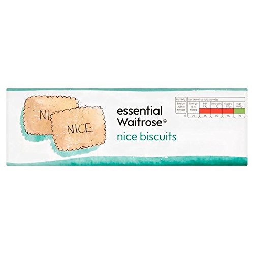 Schöne Kekse Wesentliche Waitrose 250G (Packung mit 6) von Waitrose