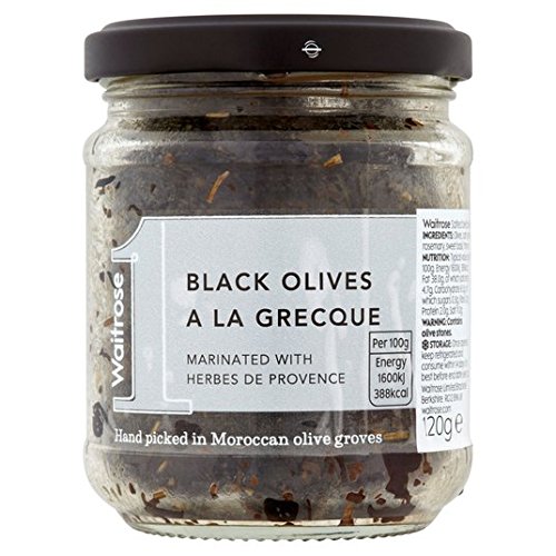 Waitrose 1 Oliven a La Grecque Provence 120g von Waitrose