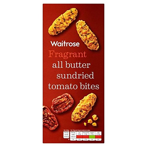 Waitrose All Butter Sundried Tomato Bites 100g, 4 Pack von Waitrose