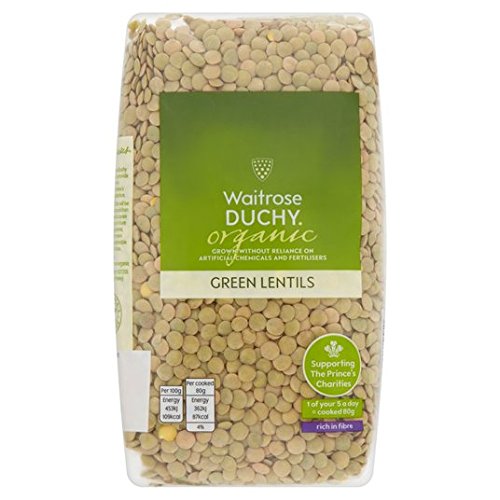 Herzogtum Waitrose Organic Green Lentils 500g von Waitrose