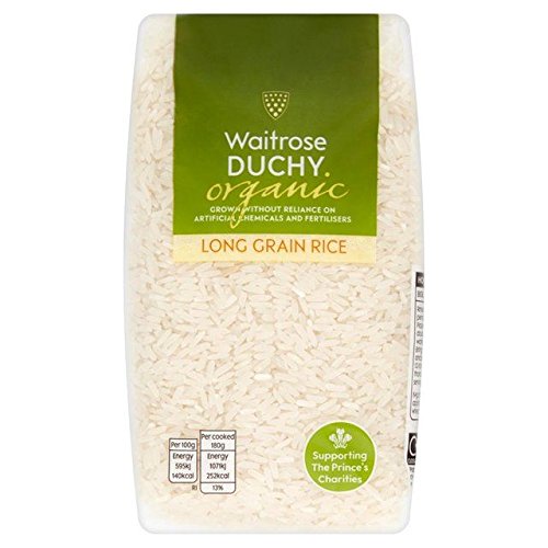 Waitrose Duchy Organic Rice Long Grain 500g von Waitrose