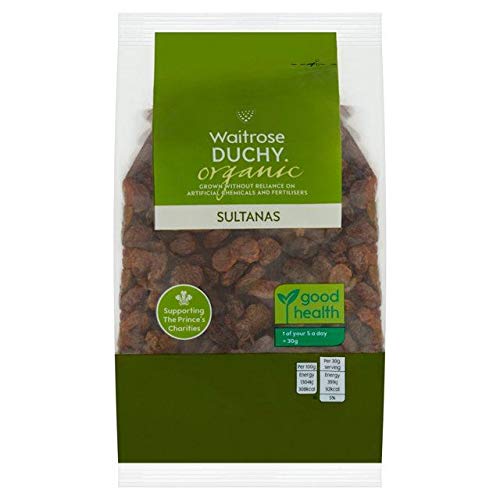Waitrose Duchy Organic Sultanas 375g Waitrose Duchy Organic Sultanas 375g von Waitrose