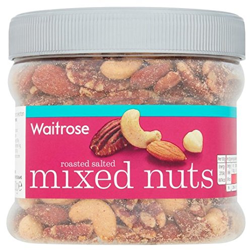 Waitrose Geröstete gesalzene gemischte Nüsse, 400 g Waitrose Geröstete gesalzene gemischte Nüsse, 400 g von Waitrose