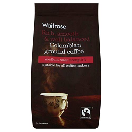 Waitrose Kolumbian gemahlener Kaffee, 227 g von Waitrose