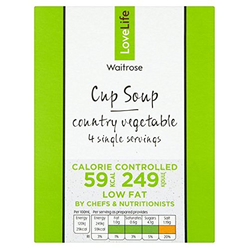 Waitrose Love Life Country Gemüsetasse Suppe, 4 x 16,5 g von Waitrose