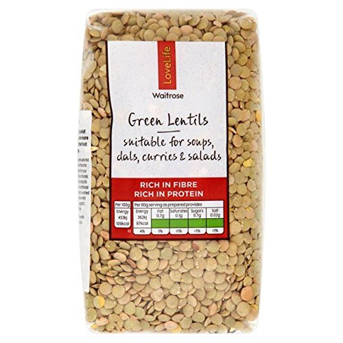 Waitrose Love Life Green Lentils 500g von Waitrose