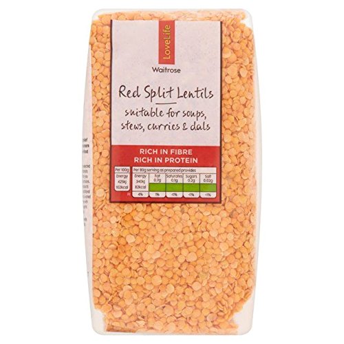 Waitrose Love Life Red Split Lentils 500g von Waitrose