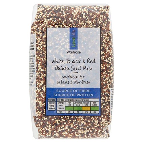 Waitrose Love Life Three Colour Quinoa Blend 375g von Waitrose