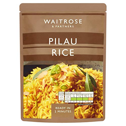 Waitrose - Mikrowellengeeigneter Pilau-Reis, 250 g. von Waitrose