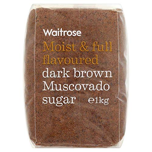 Waitrose Muscovado-Zucker, Dunkelbraun, 1 kg von Waitrose