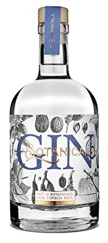 WAJOS Botanical Gin 500ml (44% vol) | 19 Botanicals wie Wacholder, Zitrone & Kardamom | Perfekt als Gin Tonic von wajos