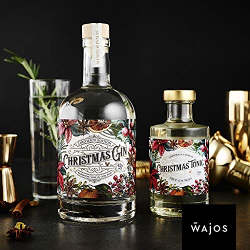 Christmas Gin & Tonic Sirup Set I Wajos Gin 0,5l + Tonic Sirup 0,2l von wajos