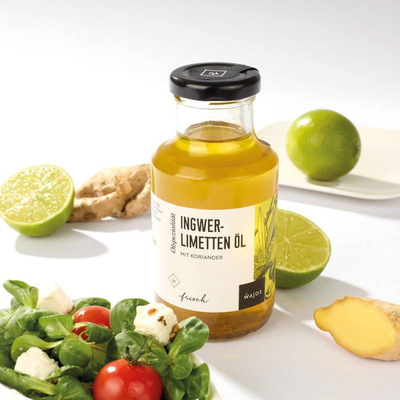 Ingwer-Limetten-Öl mit Koriander von Wajos