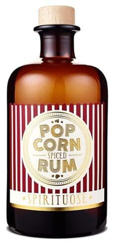 Popcorn Spiced Rum 40ml (37,8% vol) Miniature von wajos