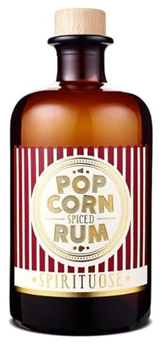 Popcorn Spiced Rum 40ml (37,8% vol) Miniature von wajos