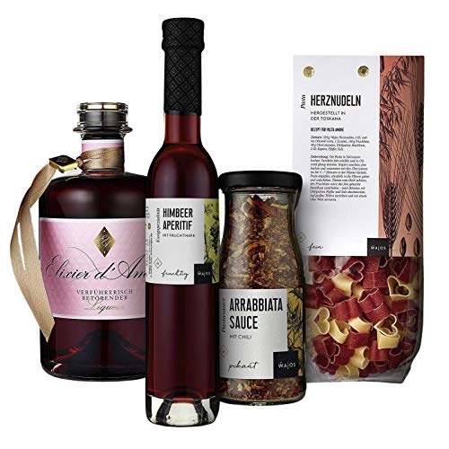 Valentinstag Elixier dAmour Menü - SET - tolle Geschenkidee nicht nur zum Valentinstag von wajos
