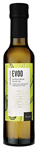 Wajos EVOO 250ml - Extra Virgin Olive Oil aus Spanien. Veganes Natives Olivenöl Extra. Öl, Essig & Dressings von wajos