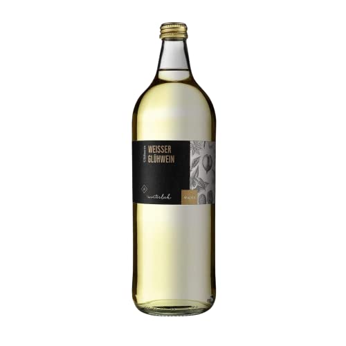 WAJOS Glühwein Weiß 1L (9,5% vol) – leichter Weißwein mit weihnachtlichen Gewürzen | winterlich von wajos