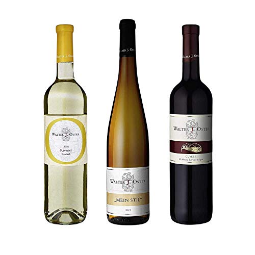 Walter J. Oster Kennenlernpaket 3er Weinselection Alltagsweine Walter J. Oster Kennenlernpaket 3er Weinselection Alltagsweine von wajos