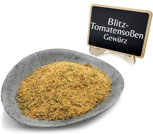 ✅ Blitz-Tomatensoßen-Gewürz – Würzige Mischung für schnelle & aromatische Tomatensoßen, vielseitig für Pasta, Gemüse & mehr – 100 g ✅ Blitz-Tomatensoßen-Gewürz – Würzige Mischung für schnelle & aromatische Tomatensoßen, vielseitig für Pasta, Gemüse & mehr – 100 g von Wakeup