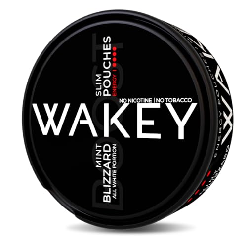 Wakey BOOST, Blizzard Mint, Energy Pouches Snus, Koffeinbeutel, 100mg pro Beutel, 10er_5_er_1er (1) von Wakey
