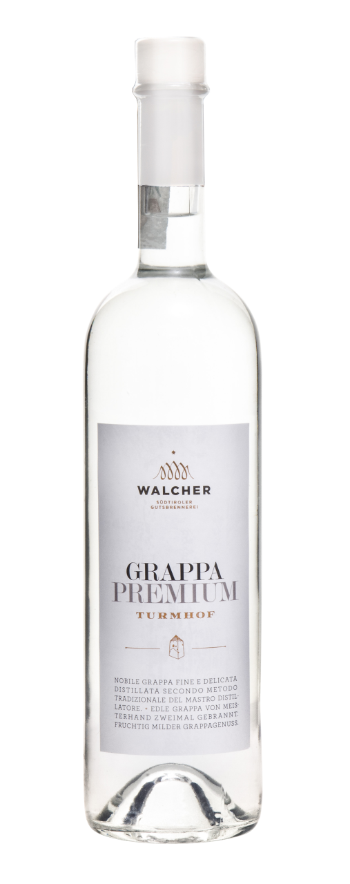 Walcher Grappa Premium Turmhof 0,7 l von Walcher Grappa
