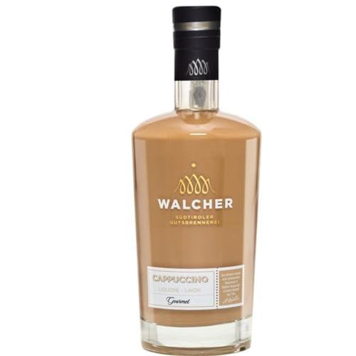 Walcher Brennerei Cappuccino Likör 17% vol. – Cremiger Kaffeelikör aus Südtirol (1 x 0,7 l) von Walcher