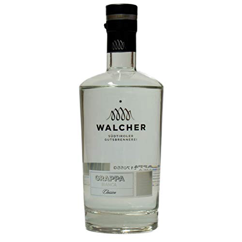 Walcher Grappa Bianca Classica 38% 0,7l Flasche von Walcher