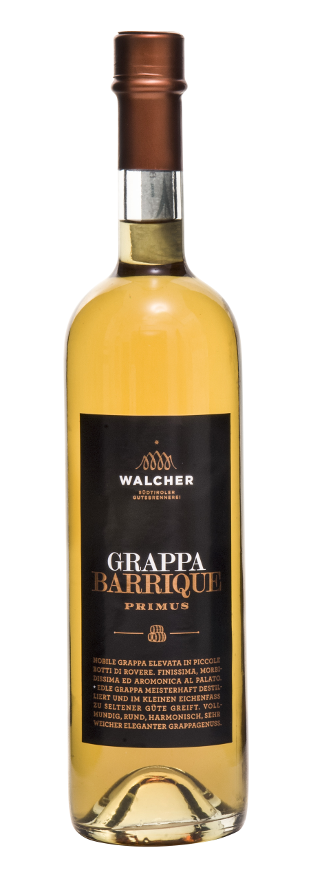 Walcher Grappa Primus Barrique 0,7 l Walcher Grappa Primus Barrique 0,7 l von Walcher Grappa