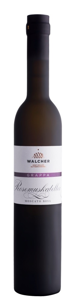 Walcher Grappa Rosenmuskateller 0,5 l Walcher Grappa Rosenmuskateller 0,5 l von Walcher Grappa