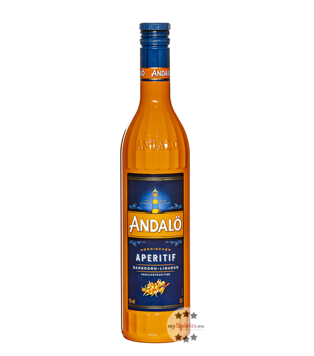 Andalö Aperitif Sanddorn-Liqueur (15 % Vol., 0,7 Liter) von Waldemar Behn