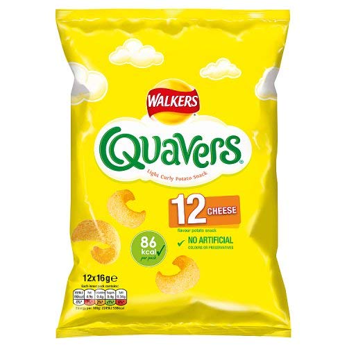 Walkers Quavers Cheese Flavour 14PK von Walkers