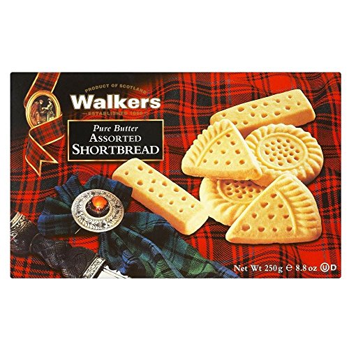 Walkers Shortbread Assortment (250g) - Packung mit 6 von Walkers (Biscuits)