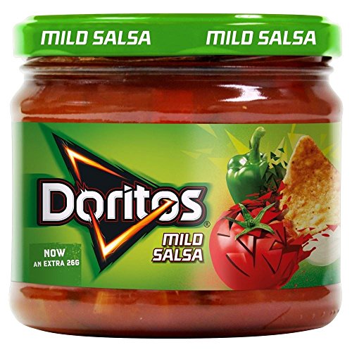 Doritos Nacho Chips Dip Sauce Mild Salsa 6 x 326g Glas von Walkers (Crisps, Snacks & Dips)
